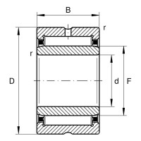 Подшипник NTN NK29/20R+1R25x29x20 4547359128222