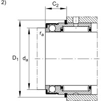 Подшипник DINROLL NX10-Z-XL 2001001037727