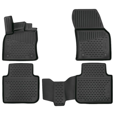 Коврики в салон Element Mitsubishi L200, 2015-, 3D, 4 шт. FORMAT.CARMIT00001