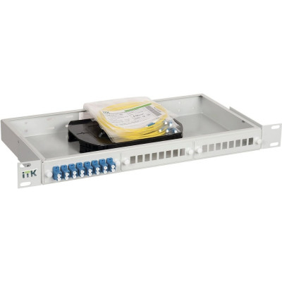 Укомплектованный кросс ITK FOBX24-1U-4LCUD09
