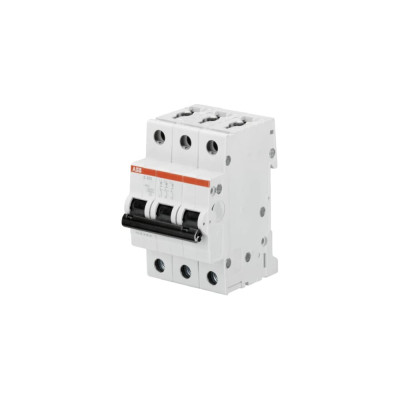 Автоматический выключатель ABB S203, C4, 3-полюсной 2CDS253001R0044