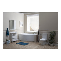 Акриловая ванна на каркасе Aquanet Palma 170х90/60 L 00205737