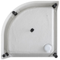 Акриловый поддон Aquanet GL180 1/4 круга, 100х100x18 00265563