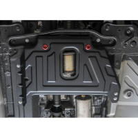 Защита кислородного датчика + комплект крепежа АвтоБроня Сталь Renault Duster 2021- V 111.04725.3