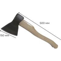 Кованый топор Агростройлидер Стандарт 1.2 кг Б3 Т32