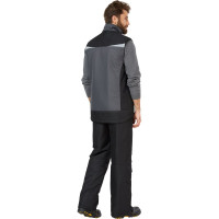 Жилет Эксперт Спецодежда Дэлф серый/черный р.52-54, рост 182-188 6446000025898