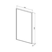 Зеркало 600x1200 ALLEN BRAU INFINITY 1.21020.BL 00298470