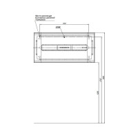 Зеркало 600x1200 ALLEN BRAU INFINITY 1.21020.BL 00298470
