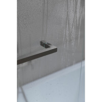 Шторка на борт ванны ALLEN BRAU Priority алюминий браш 3.31024.BA 00274702