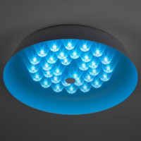 Потолочный светодиодный светильник ЭРА SPB-6-60-RC Locus RGB 60Вт RGB 3000-6500 с ДУ, Б0053315