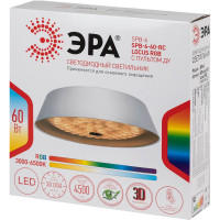 Потолочный светодиодный светильник ЭРА SPB-6-60-RC Locus RGB 60Вт RGB 3000-6500 с ДУ, Б0053315