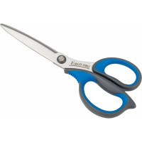 Офисные ножницы DELI E77759 170 мм ручки с резиновой вставкой сталь ассорти, 12 шт 1504102