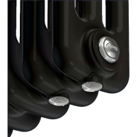 Радиатор трубчатый RIFAR TUBOG Ventil 3180 DV1 Антрацит 10 секц. нижн. TUB 3180-10-DV1-AN