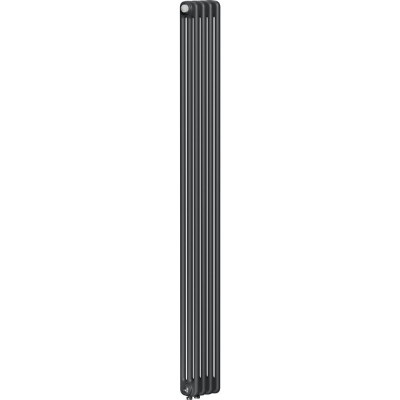 Радиатор трубчатый RIFAR TUBOG Ventil 3180 DV1 Титан 04 секц. нижн. TUB 3180-04-DV1-TI