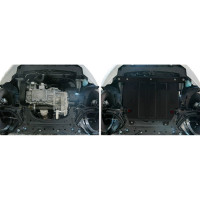 ЗК+КПП для Ford Fiesta 2008-2015 2015-н.в., сталь 2 мм, крепеж в комплекте АвтоБроня 111.01805.2
