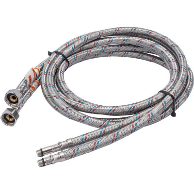 Подводка к смесителю (пара; 2.0 м; 1/2F-M10) VRT 541452