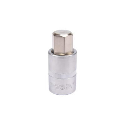 Головка торц. c вставкой YATO HEX 1/2" 17мм YT-04388