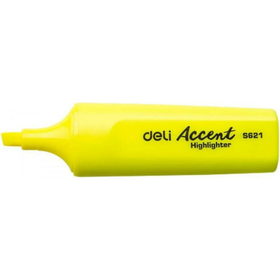 Текстовыделитель DELI ES621 yellow 436875