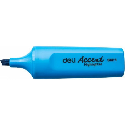 Текстовыделитель DELI Accent ES621 BLUE 436859