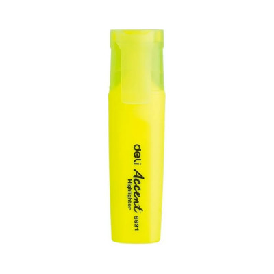 Текстовыделитель DELI Macaron ES621S yellow 1658056