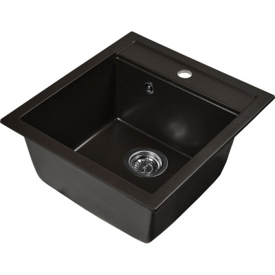 Мойка для кухни из искусственного камня WISENT кофе 500x450x220 (беларусь) MW450-27/WGER013