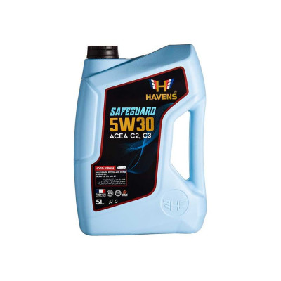 Масло HAVENS Safeguard SAE 5W30 ACEA C2 C3, API SP, SN PLUS, SN/CF 5L HS5W30C2C35
