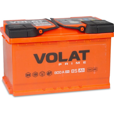 Аккумулятор VOLAT Prime 85Ah R+ (низкий) VP850