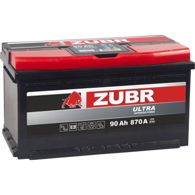 Аккумулятор ZUBR Ultra 90Ah L+ ZU901