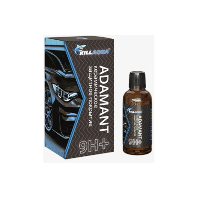 Керамическое покрытие для автомобиля killaqua Adamant 9H+, 30 мл ADMN30