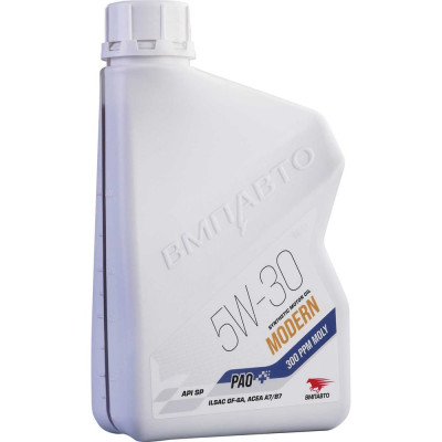 Моторное масло ВМПАВТО Modern 5w30 (A7/B7, GF-6A, SP), канистра 1 л 9275