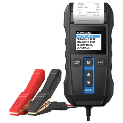 Умный тестер аккумуляторных батарей Topdon BT300P