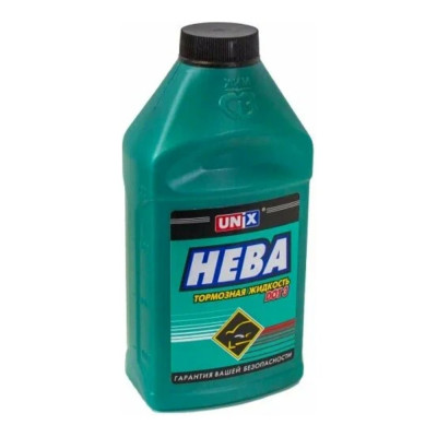 Тормозная жидкость UNIX "Нева", канистра 455гр 4600190