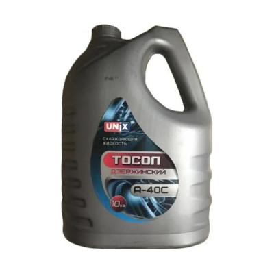 Тосол Unix А-40С канистра 10кг 4600046