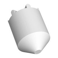 Емкость POLIMER GROUP К 2000 белая TK2000S4