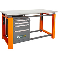 Однотумбовый верстак Toollbox с регулируемой столешницей серии TBP1800 (TB4)