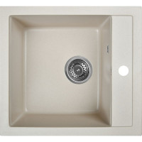 Мойка для кухни из искусственного камня WISENT крем 500x450x220 (беларусь) MW450-30/WGER013