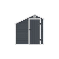 Сарай Wotex Storage-02-3, серый с белым, 204х192х204 см 2041923