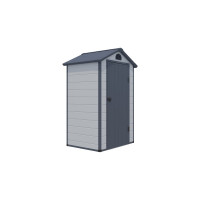 Сарай Wotex Storage-01-2, серый, 134х104х204 см 1341042