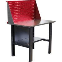 Стол верстак IRONMEBEL Worky WK 1000 c экраном M-IM00083K