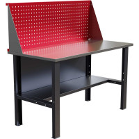 Стол верстак IRONMEBEL Worky WK 1400 c экраном M-IM00093K