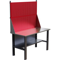 Стол верстак IRONMEBEL worky wk 1400 с двумя экранами M-IM00094K