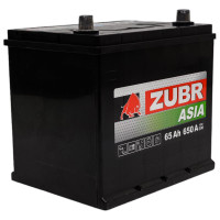 Аккумулятор ZUBR Premium Asia 65Ah R+ (нижний борт) ZPA650