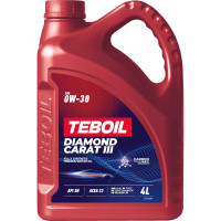 Масло моторное TEBOIL Diamond Carat III 0W-30 Канистра 4л (ТZK) (вес нетто 3,35 кг) 3602118