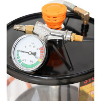 Пневматическая установка для откачки масла SIPL 90л, с комплектом щупов KT-8823