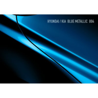 Аэрозольная краска HOTZ "Hyundai/Kia Blue Metallic B04", 1K базовая автомобильная ремонтная автоэмаль, металлик, 520 ml 4673755215638