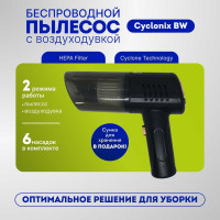 Беспроводной пылесос AMR "2в1" с воздуходувкой AMAX PVB CYCLONIX BW JP004