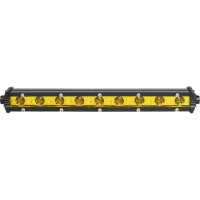 Фара (балка) светодиодная однорядная Airline 9LED, желтый направленный свет, 13,5Вт, 264x30x47мм, 12/24В ALED162