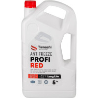 Антифриз Tamashi Profi Long Life G12+ 5 кг, красный, готовый, до -45C ANTR5