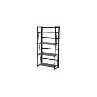 Стеллаж на металлокаркасе BRABIX LOFT SH-001 600х300х1250 мм, складной, цвет дуб, антик 641229