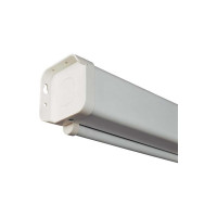 Настенный экран Lumien LMP-100108 Master Picture 128x171 см, рабочая область 122x165 см, Matte White FiberGlass, белый корпус, черная кайма 6 49111